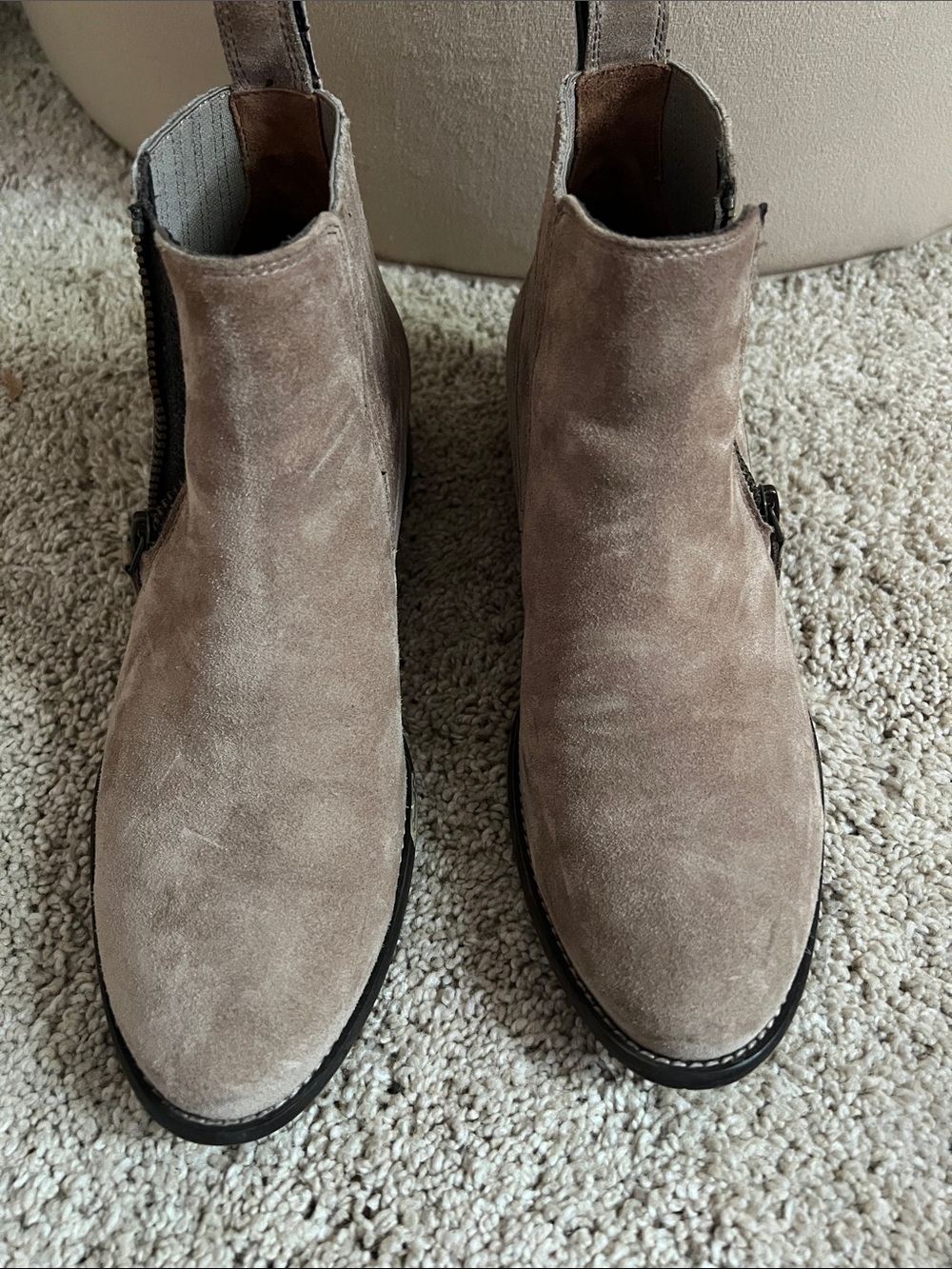 Paul Green Women’s Suede Chukka Boots - Taupe
